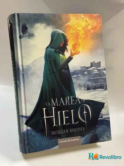 Portada de La marea de hielo de Morgan Rhodes, libro de segunda mano