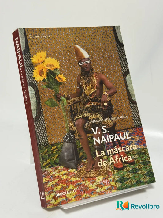 Portada de La máscara de África de V. S. Naipaul, libro de segunda mano