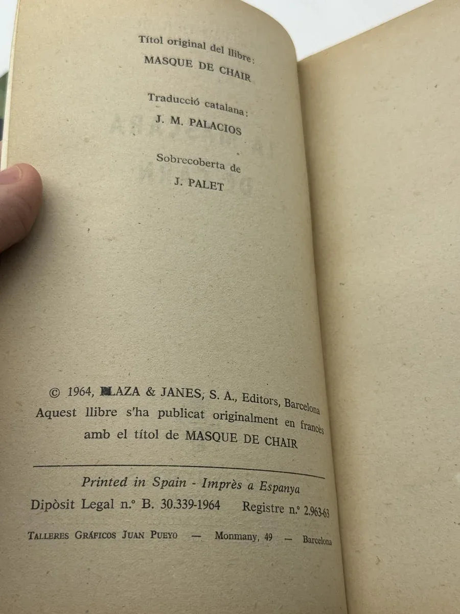 Foto 2 de LA MASCARA DE CARN de Maxence Van der Meersch, libro de segunda mano