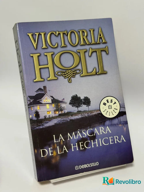Portada de La máscara de la hechicera de Victoria Holt, libro de segunda mano