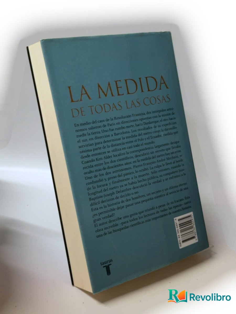 Foto 2 de La medida de todas las cosas de Ken Alder, libro de segunda mano