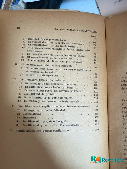 Foto 6 de La mentalidad anticapitalista de L. von Mises, libro de segunda mano