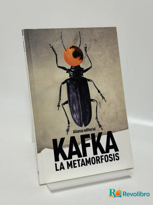 Portada de La metamorfosis de Franz Kafka, libro de segunda mano
