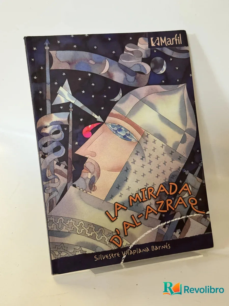 Portada de La mirada d'al-Azraq de Silvestre Vilaplana Barnés, libro de segunda mano