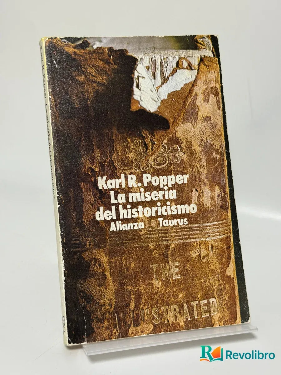 Portada de La miseria del historicismo de Karl R. Popper, libro de segunda mano