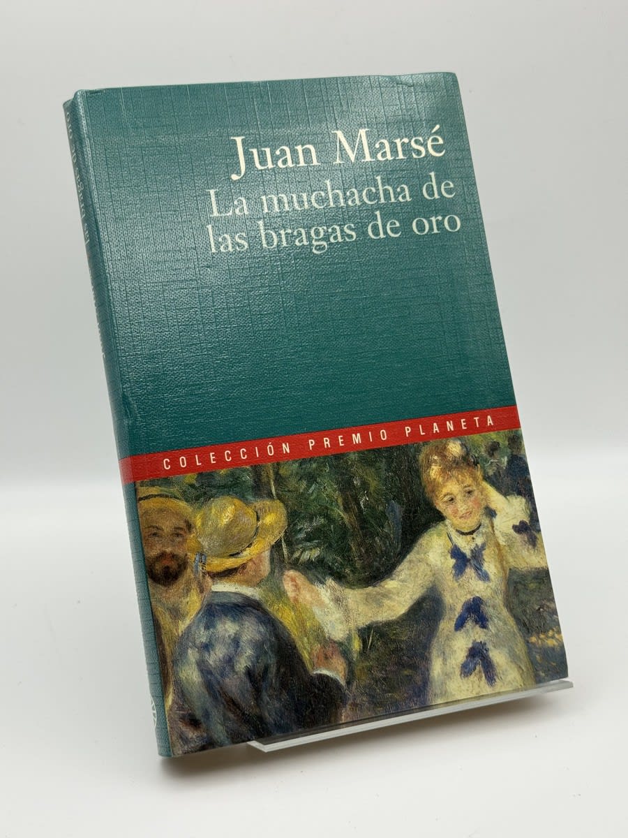 Portada de La muchacha de las bragas de oro de Juan Marsé, libro de segunda mano