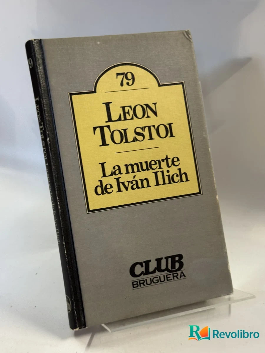 Portada de La muerte de Iván Ilich de Leon Tolstoi, libro de segunda mano