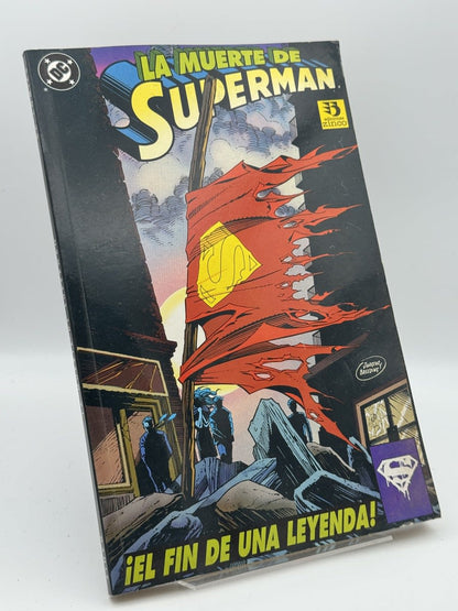 Portada de La muerte de Superman - Zinco de Zinco, libro de segunda mano