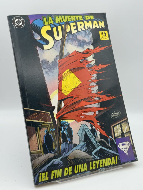 Portada de La muerte de Superman - Zinco de Zinco, libro de segunda mano