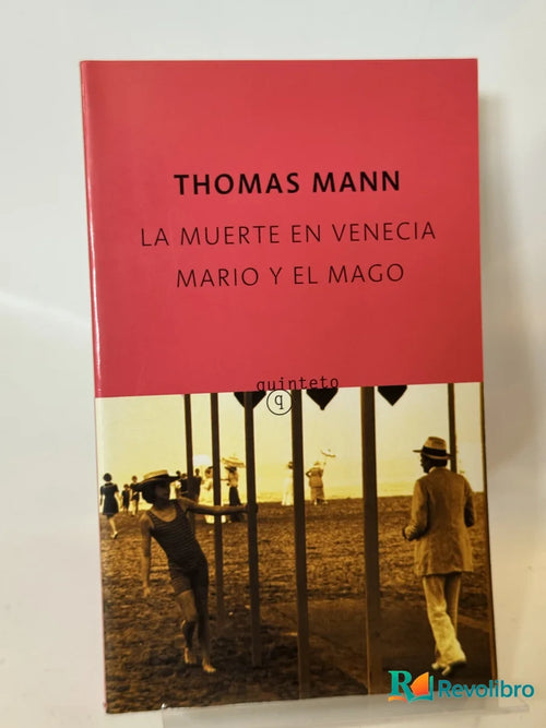Portada de La muerte en Venecia Mario y el mago de Thomas Mann, libro de segunda mano