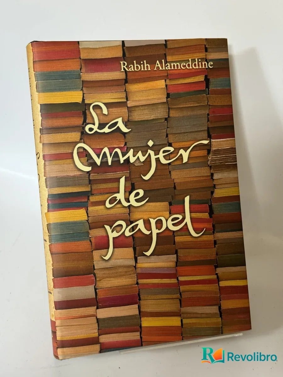 Portada de La mujer de papel de Rabih Alameddine, libro de segunda mano