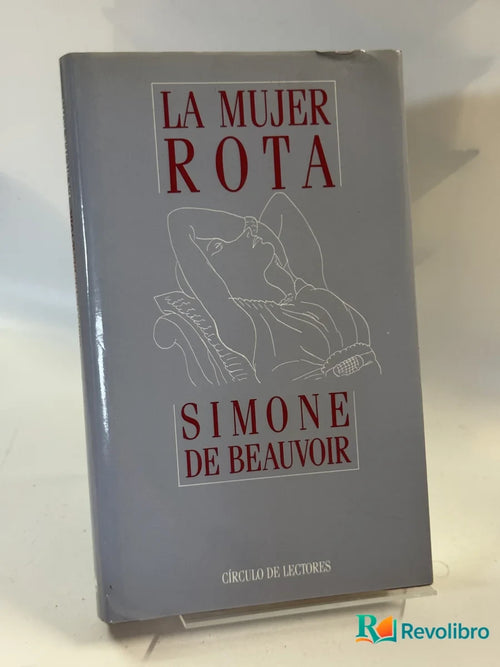 Portada de La mujer rota de Simone de Beauvoir, libro de segunda mano