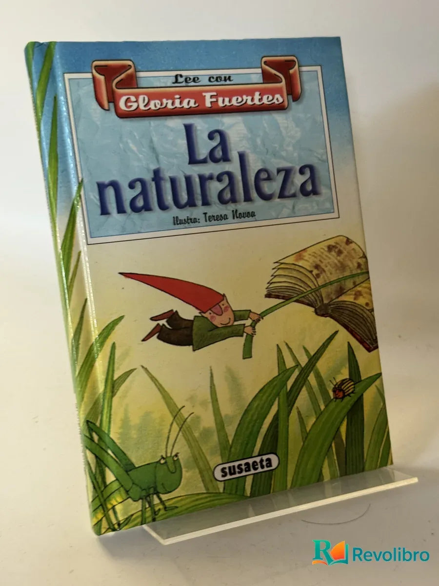 Portada de La naturaleza de Gloria Fuertes, libro de segunda mano