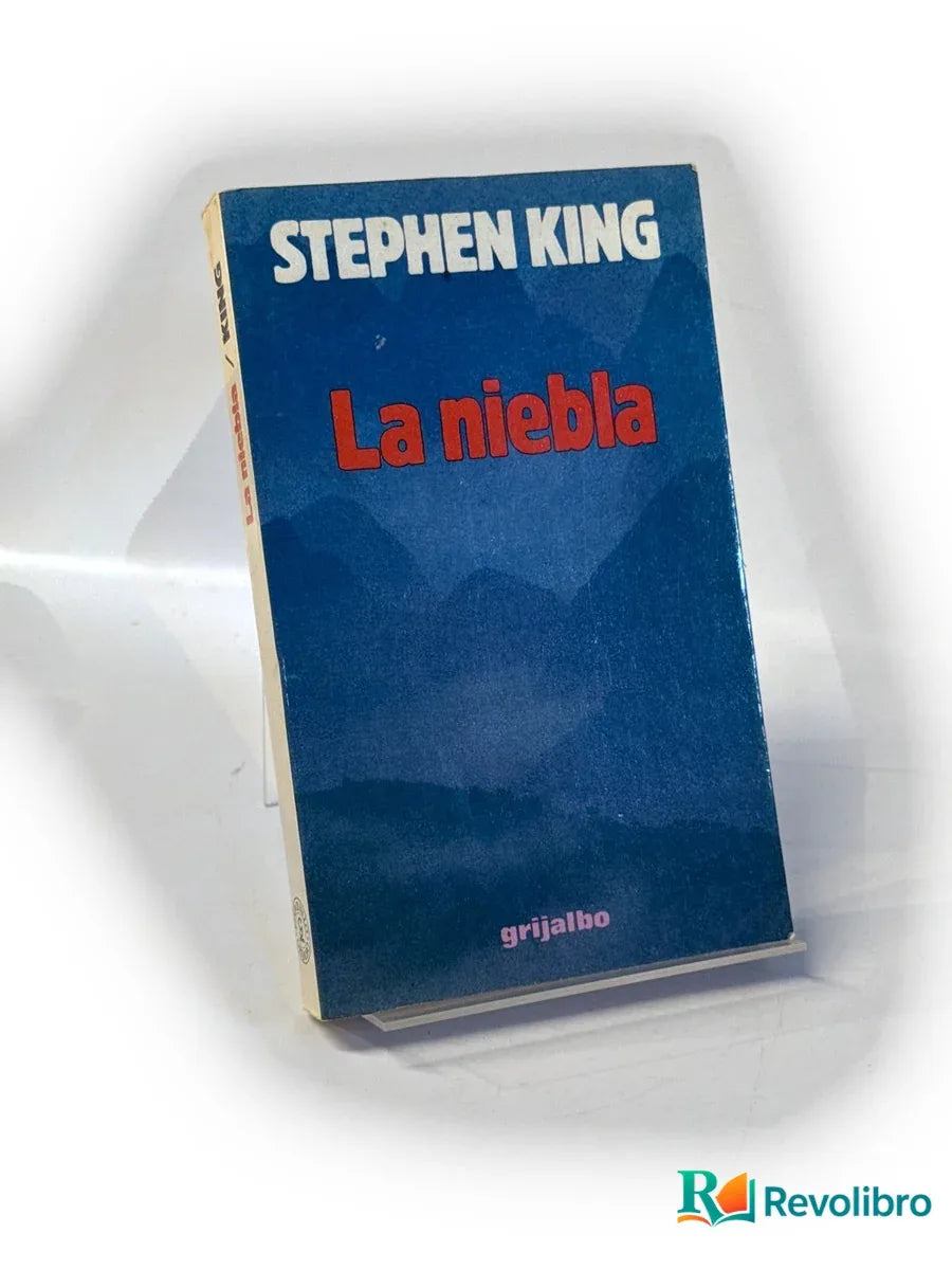 Portada de La niebla de Stephen King, libro de segunda mano