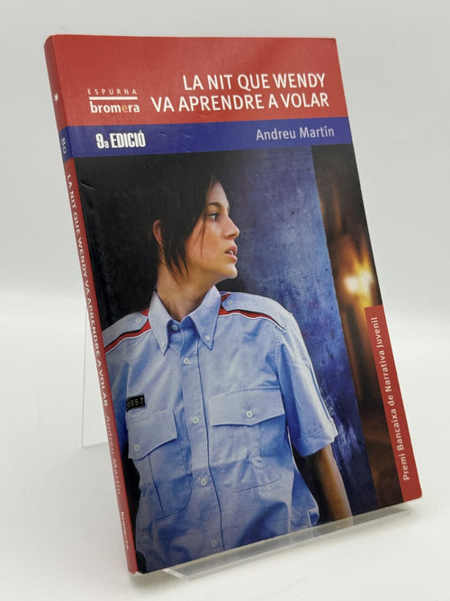 Portada de La nit que Wendy va aprendre a volar de Andreu Martín, libro de segunda mano