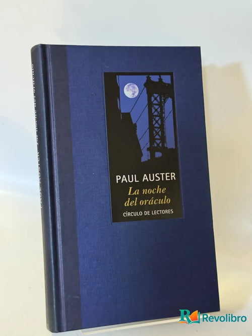 Portada de La noche del oráculo de Paul Auster, libro de segunda mano