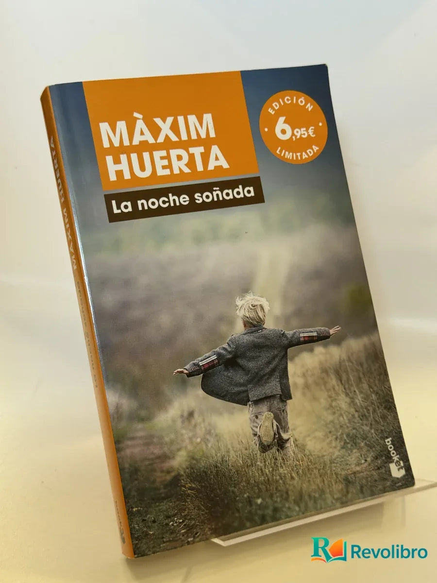 Portada de La noche soñada de Màxim Huerta, libro de segunda mano