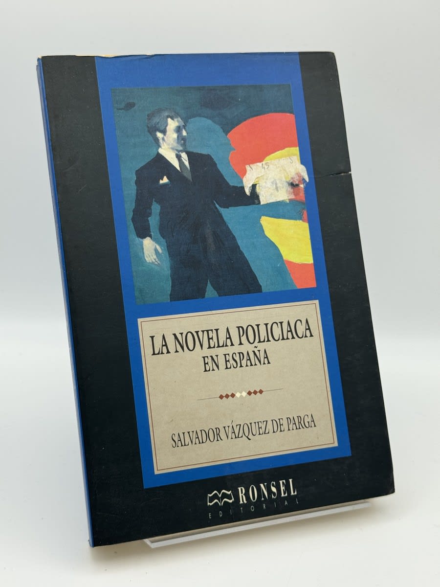 La novela policiaca en España - Salvador Vázquez de Parga - Portada