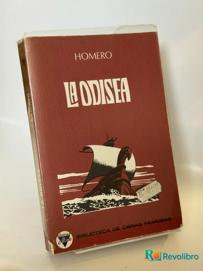 Portada de La Odisea de Homero, libro de segunda mano
