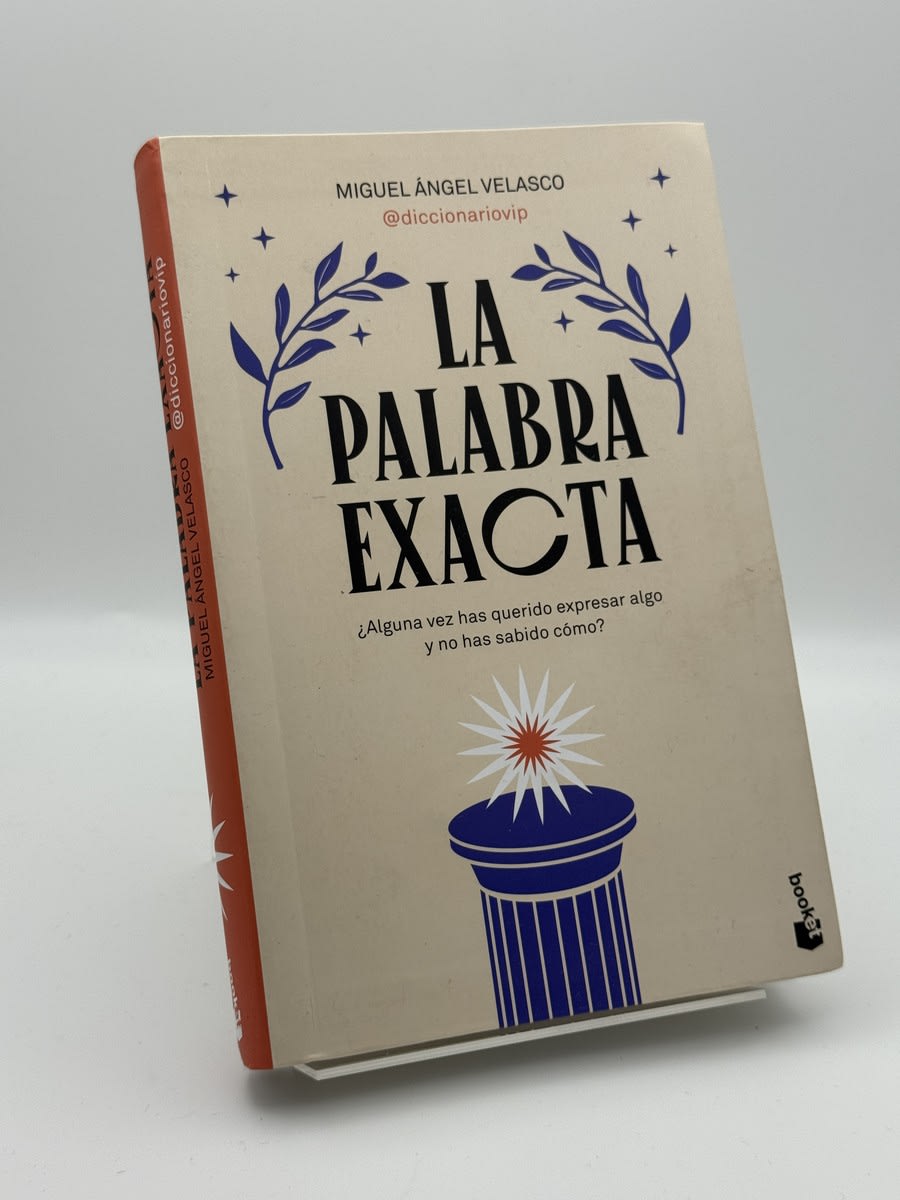 La palabra exacta - Miguel Ángel Velasco - Portada
