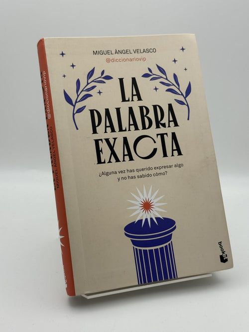 La palabra exacta - Miguel Ángel Velasco - Portada