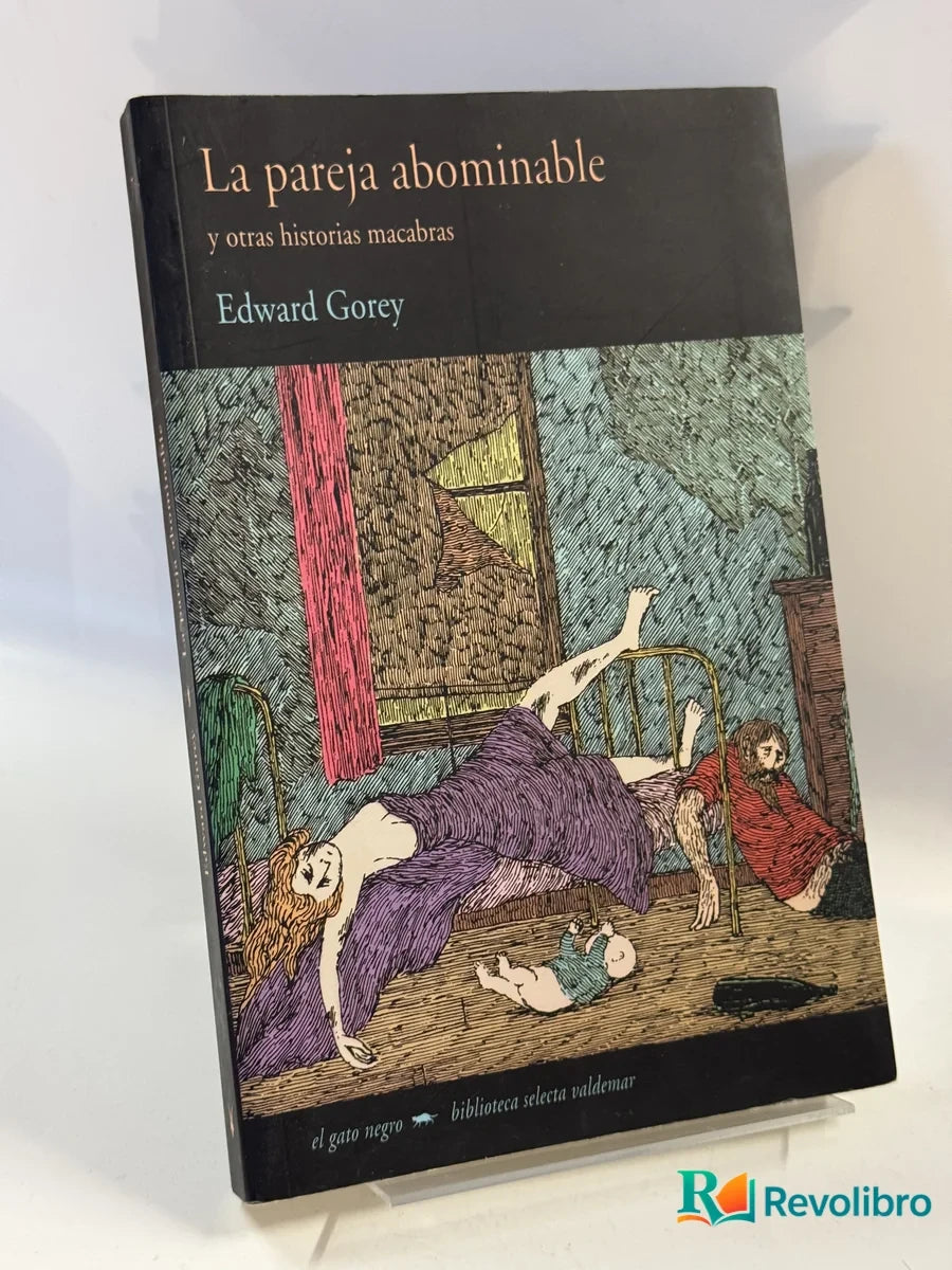 Portada de La pareja abominable y otras historias macabras de Edward Gorey, libro de segunda mano