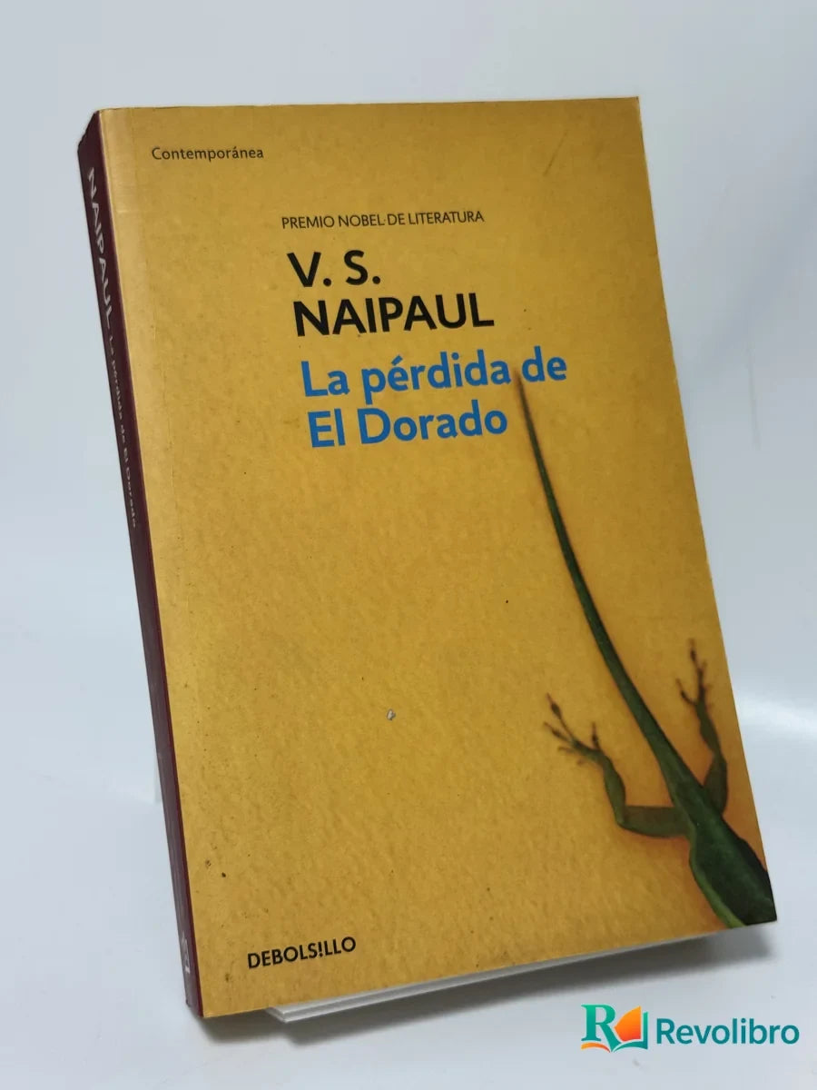 Portada de La pérdida de El Dorado de V. S. Naipaul, libro de segunda mano