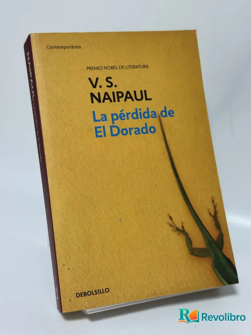 Portada de La pérdida de El Dorado de V. S. Naipaul, libro de segunda mano