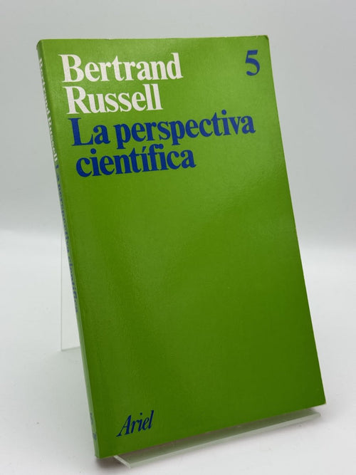 Portada de La perspectiva científica de Bertrand Russell, libro de segunda mano
