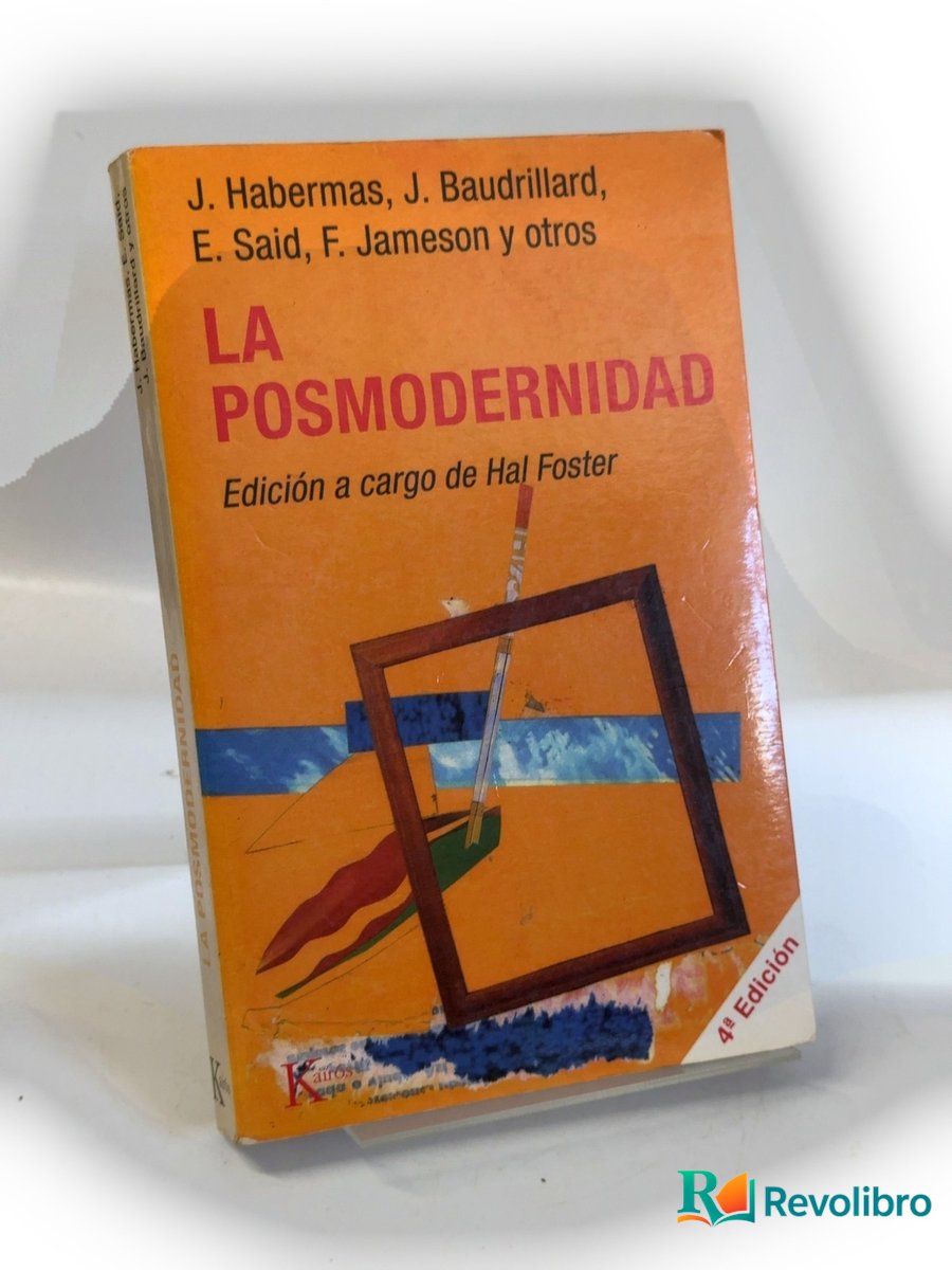 Portada de La posmodernidad de J. Habermas, libro de segunda mano