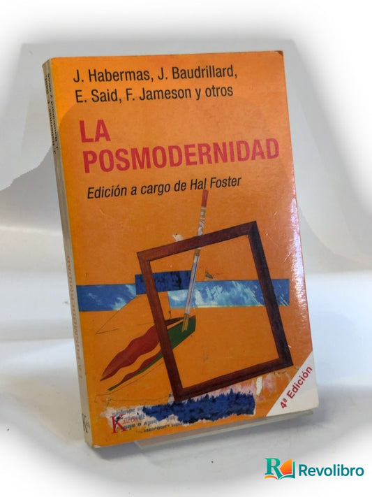 Portada de La posmodernidad de J. Habermas, libro de segunda mano