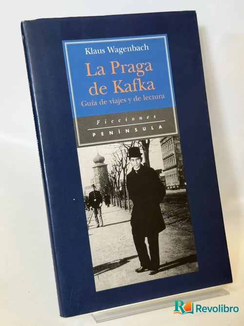 Portada de La Praga de Kafka de Klaus Wagenbach, libro de segunda mano