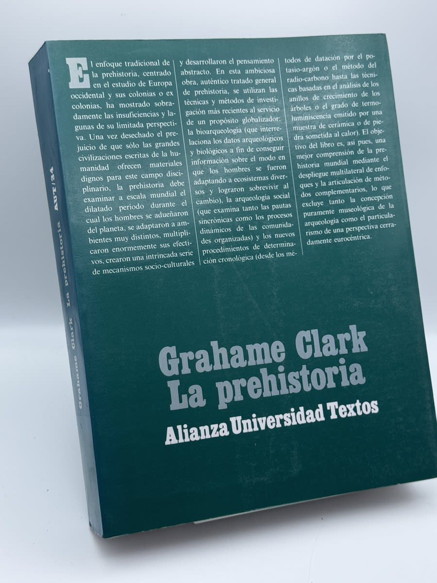 Portada de La prehistoria - Grahame Clark de Grahame Clark, libro de segunda mano