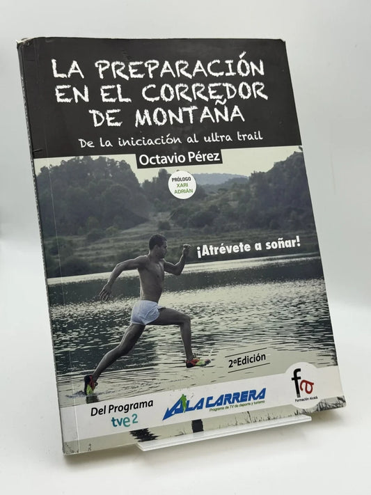Portada de La Preparación en el Corredor de Montaña de Octavio Pérez, libro de segunda mano