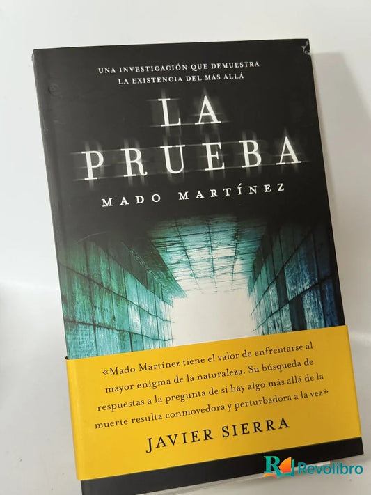 Portada de La prueba de Mado Martínez, libro de segunda mano