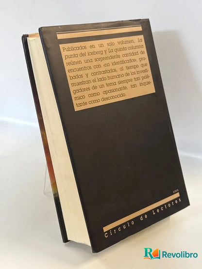 Foto 2 de La punta del iceberg ; La quinta columna de J. J. Benítez, libro de segunda mano