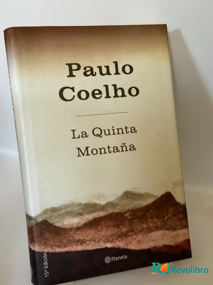 Portada de La Quinta Montaña de Paulo Coelho, libro de segunda mano