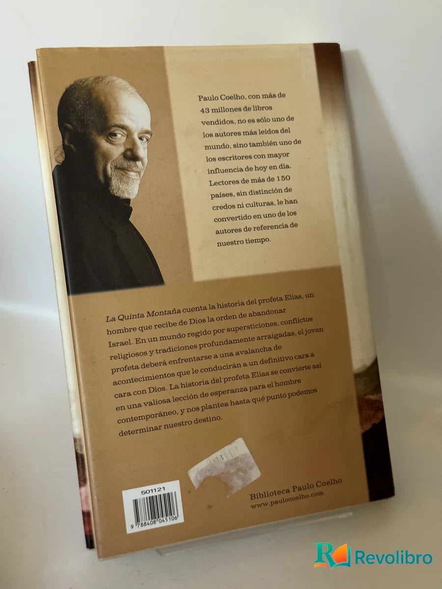 Foto 2 de La Quinta Montaña de Paulo Coelho, libro de segunda mano