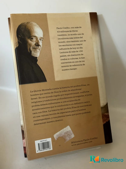 Foto 2 de La Quinta Montaña de Paulo Coelho, libro de segunda mano