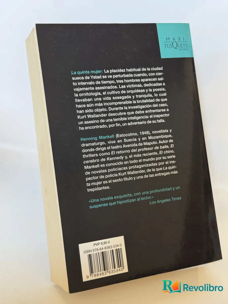 Foto 2 de La quinta mujer de Henning Mankell, libro de segunda mano