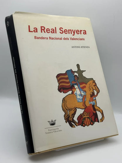 Portada de La Real Senyera de Antoni Atienza, libro de segunda mano