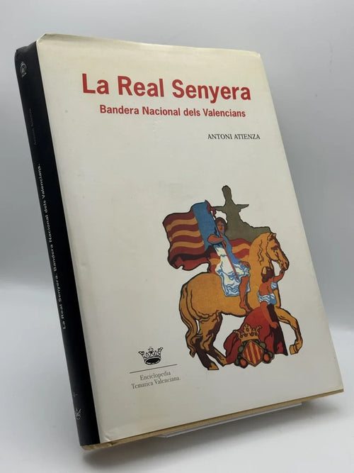 Portada de La Real Senyera de Antoni Atienza, libro de segunda mano