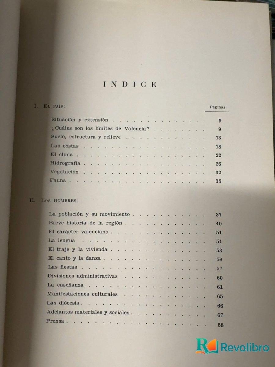 Foto 3 de La región valenciana de Eliseo Vidal Beltrán, libro de segunda mano