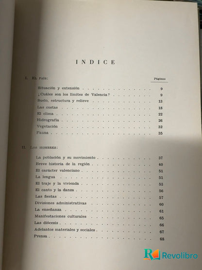 Foto 3 de La región valenciana de Eliseo Vidal Beltrán, libro de segunda mano
