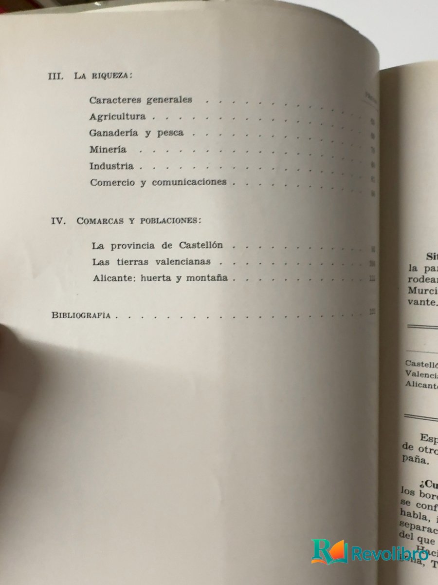 Foto 4 de La región valenciana de Eliseo Vidal Beltrán, libro de segunda mano
