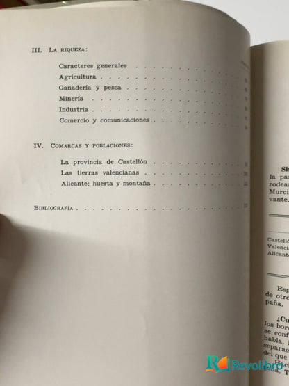 Foto 4 de La región valenciana de Eliseo Vidal Beltrán, libro de segunda mano