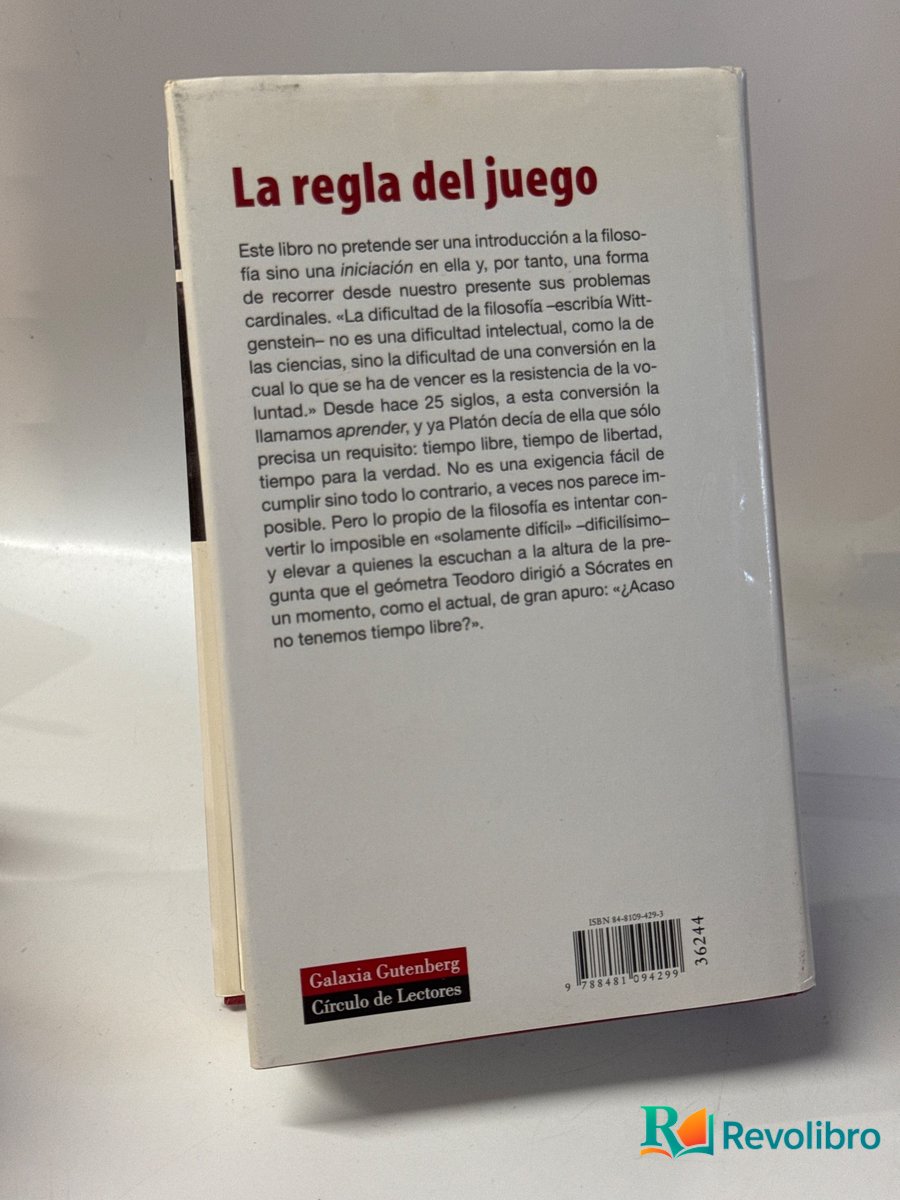 Foto 2 de La regla del juego de José Luis Pardo, libro de segunda mano