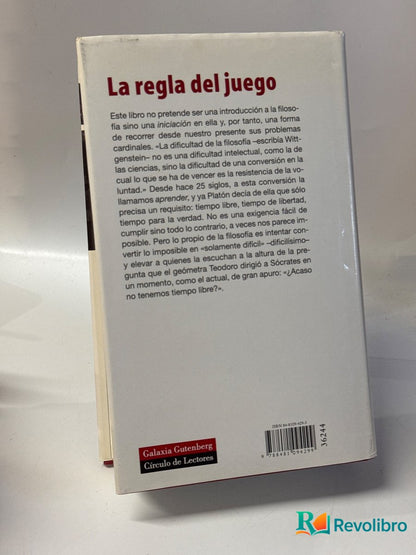 Foto 2 de La regla del juego de José Luis Pardo, libro de segunda mano