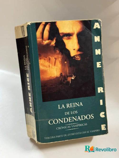 Portada de La reina de los condenados de Anne Rice, libro de segunda mano