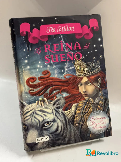 Portada de La reina del sueño de Tea Stilton, libro de segunda mano